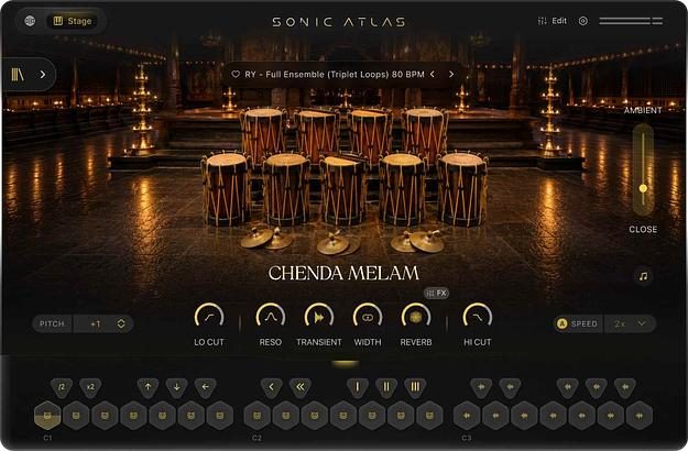 Sonic Atlas Expansion: Chenda Melam Kit