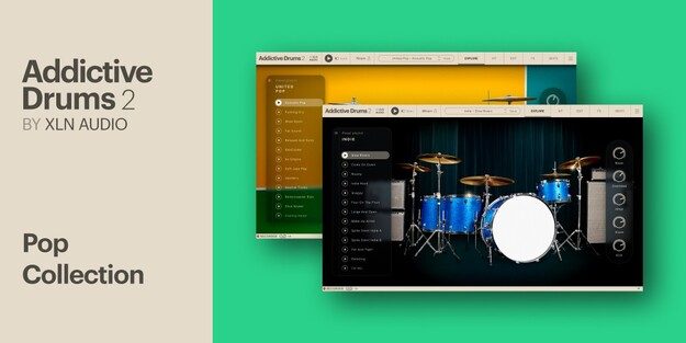 XLN Audio Addictive Drums 2: Pop Collection