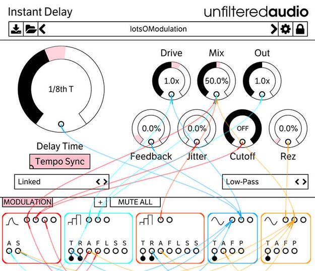Unfiltered Audio Instant Delay