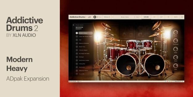 Addictive Drums 2: Modern Heavy AdPak
