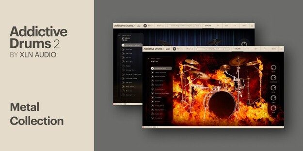XLN Audio Addictive Drums 2: Metal Collection