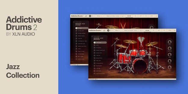 XLN Audio Addictive Drums 2: Jazz Collection