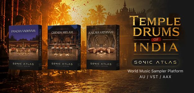 Sonic Atlas: Temple Drums of India Bundle
