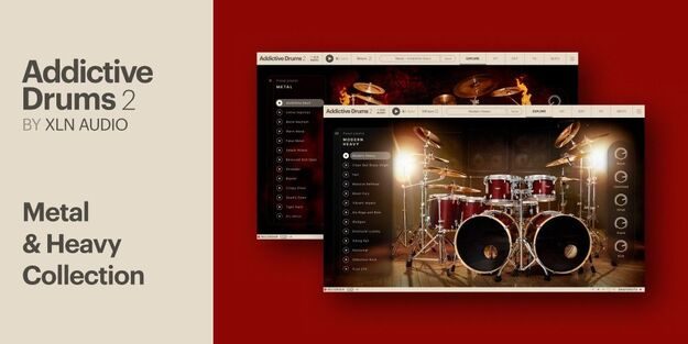 XLN Audio Addictive Drums 2: Metal & Heavy Collection