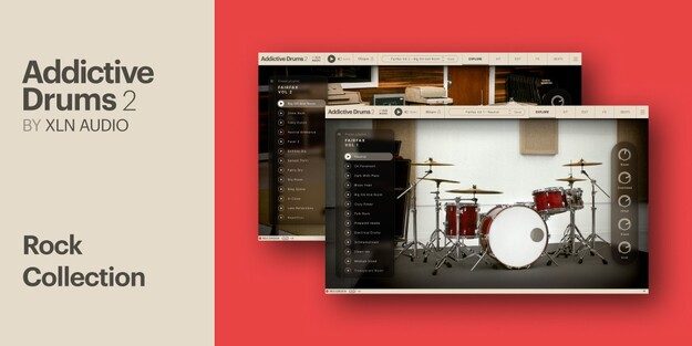 XLN Audio Addictive Drums 2: Rock Collection