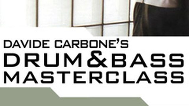 【ループ/サンプル集】Davide Carbone’s DRUM & BASS MASTARCLASS