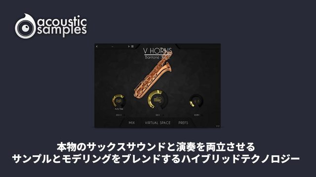Acousticsamples VHorns Baritone Saxophone