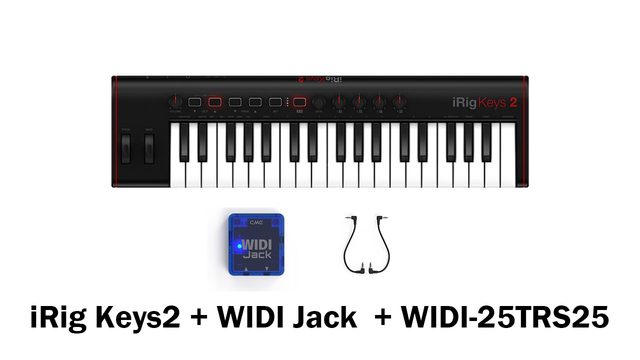 iRig Keys2 + WIDI Jack  バンドル