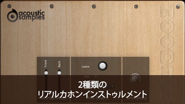 Acousticsamples WoodBoxes