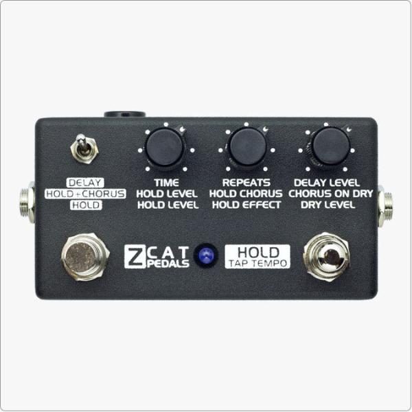 ZCAT Pedals Hold-Delay-Chorus