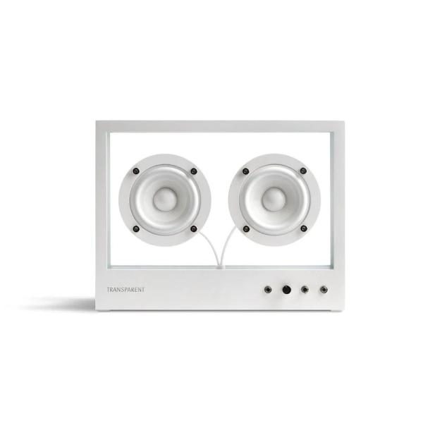 TRANSPARENT Transparent Speaker White
