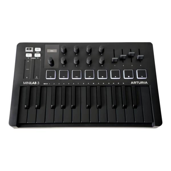 Arturia MiniLab 3 Deep Black
