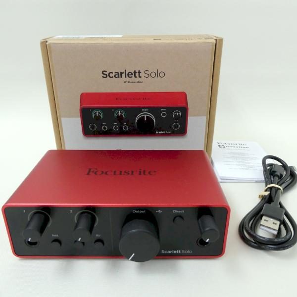 Focusrite Scarlett Solo 4th Gen