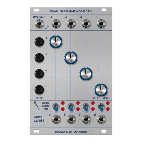Tiptop Audio Buchla 292t Quad Lopass Gate