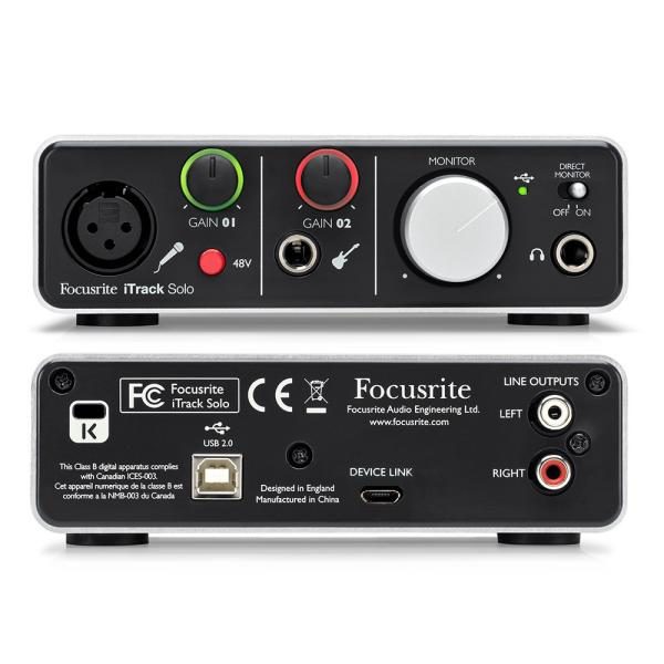 Focusrite iTrack Solo Lightning