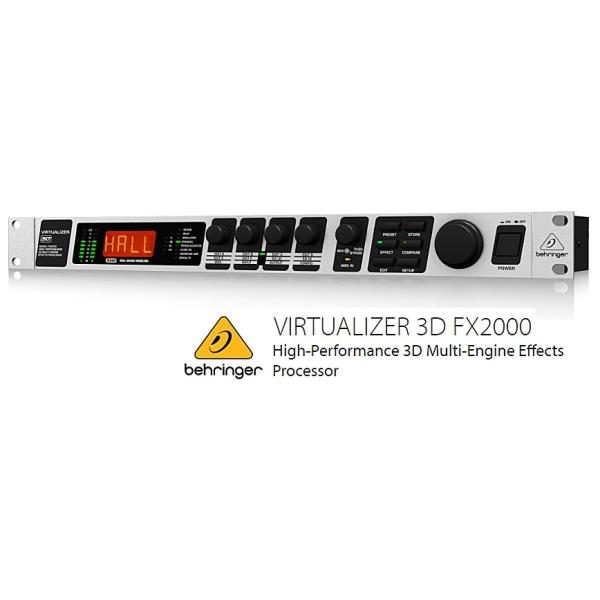 BEHRINGER FX2000 VIRTUALIZER 3D