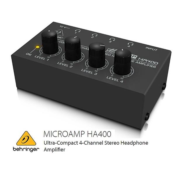 BEHRINGER HA400 MICROAMP