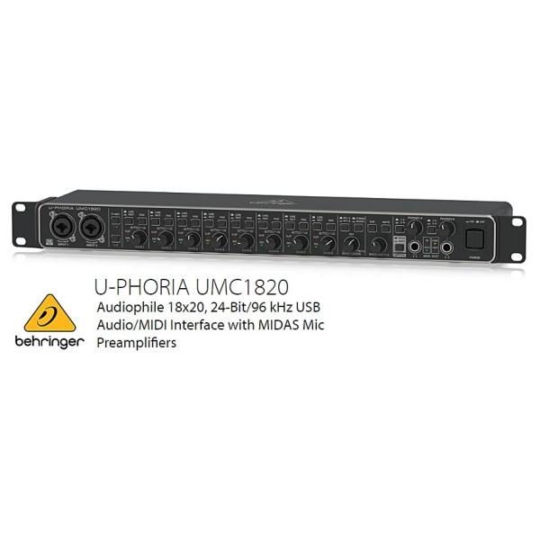 BEHRINGER UMC1820 U-PHORIA