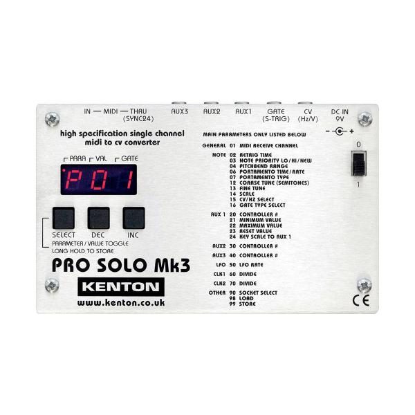 KENTON PRO SOLO Mk3