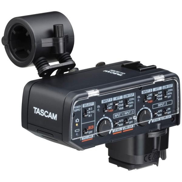 TASCAM カメラ用XLRマイクアダプターCA-XLR2d-C スターターセット（キヤノン用）
