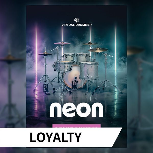 Virtual Drummer NEON ロイヤリティ