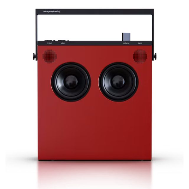 Teenage Engineering OB-4 gloss red