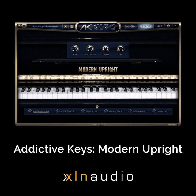 XLN Audio Addictive Keys: Modern Upright