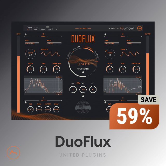 DuoFlux – Dual-Engine Modulation Plugin for Stereo Sound Design