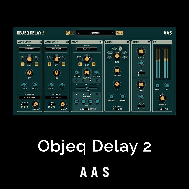 Objeq Delay 2 – Advanced Resonator Delay Plugin