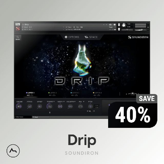Drip – Kontakt Instrument Library & Granular Percussion Plugin