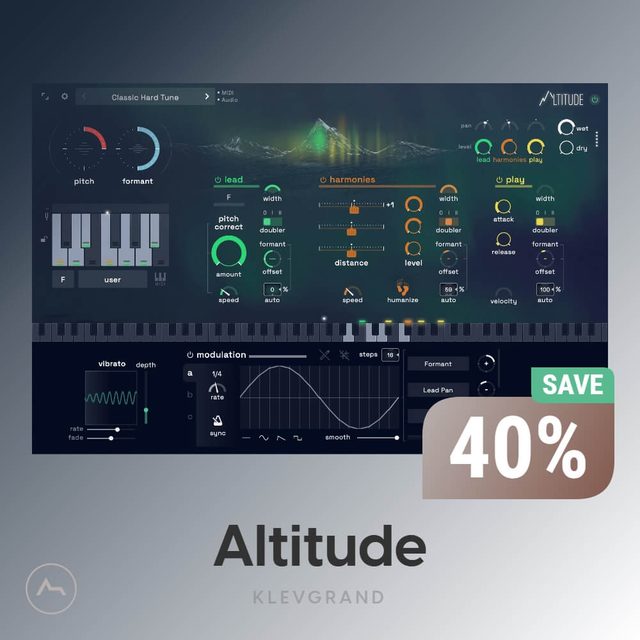 Altitude Vocal Processing Plugin