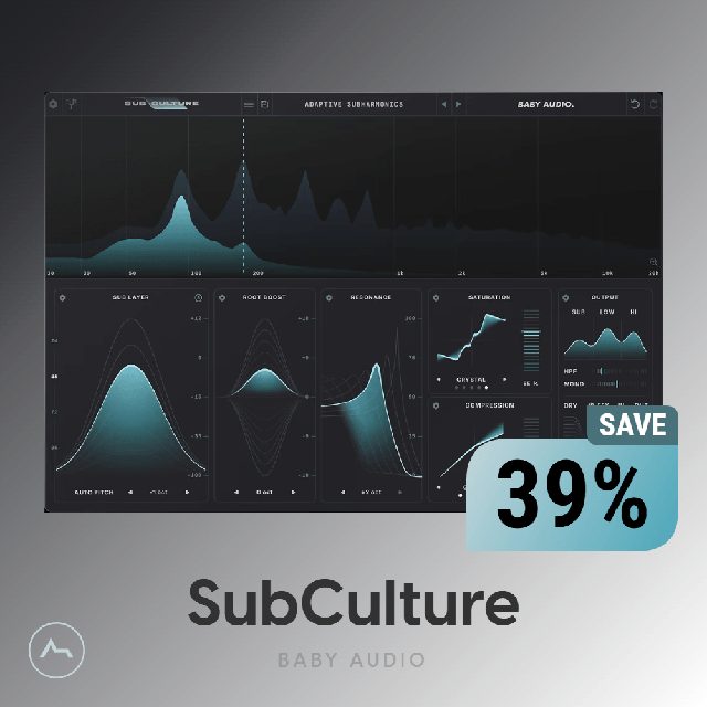 SubCulture – Intelligent Adaptive Bass Enhancement Plugin