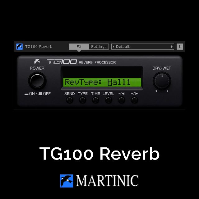 TG100 Reverb – Authentic Early '90s Digital Reverb Plugin