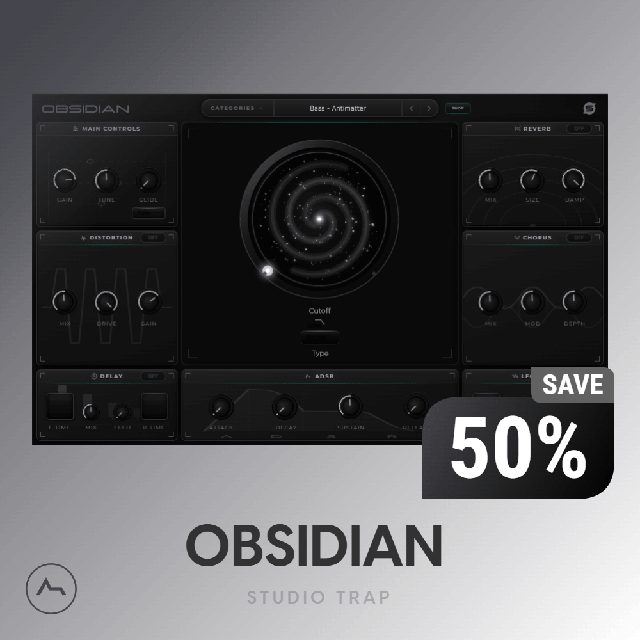 OBSIDIAN VST – Dark Trap, Drill & Cinematic Sounds
