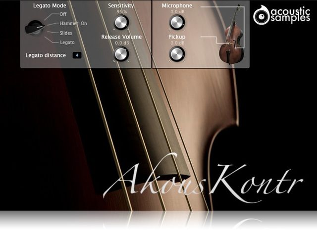 Acousticsamples AkousKontr Upright Bass Library