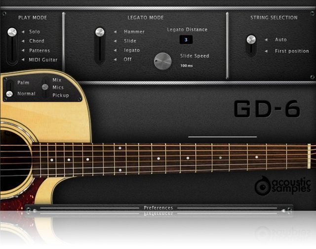 Acousticsamples GD-6 Acoustic Guitar Library