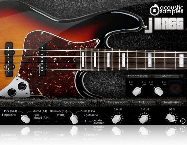 Acousticsamples JBass Library