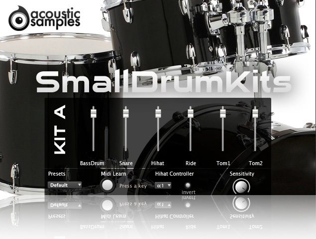 Acousticsamples SmallDrumKits Library
