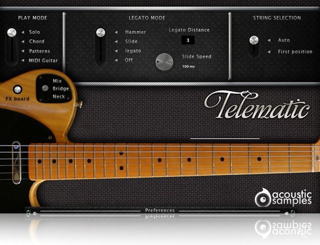 Acousticsamples Telematic V3 Fender Telecaster Library