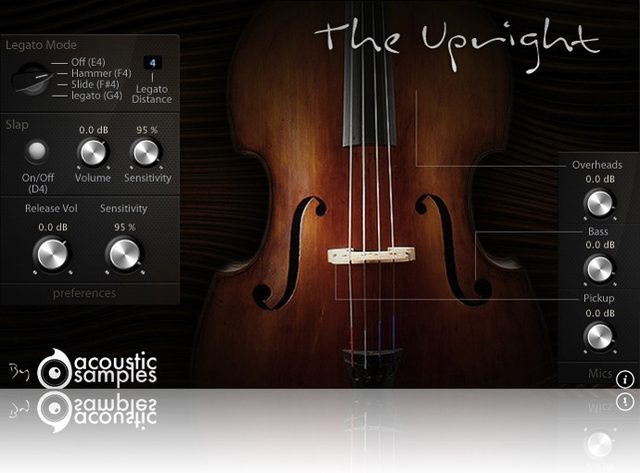 Acousticsamples The Upright Upright Bass Library