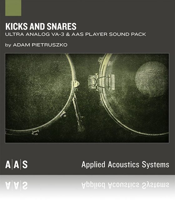 AAS Kicks and Snares Sound Pack for Ultra Analog