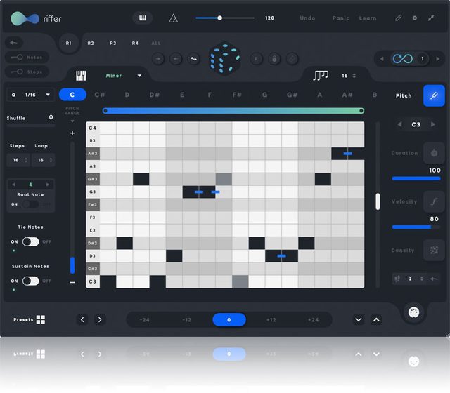 Audiomodern Riffer 3.0 Creative MIDI Sequencer