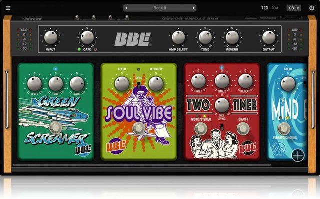 BBE Stomp Board Amp and Pedal Simulator Plugin