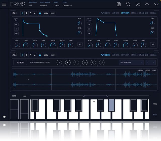 Imaginando FRMS Granular Synthesizer Plugin