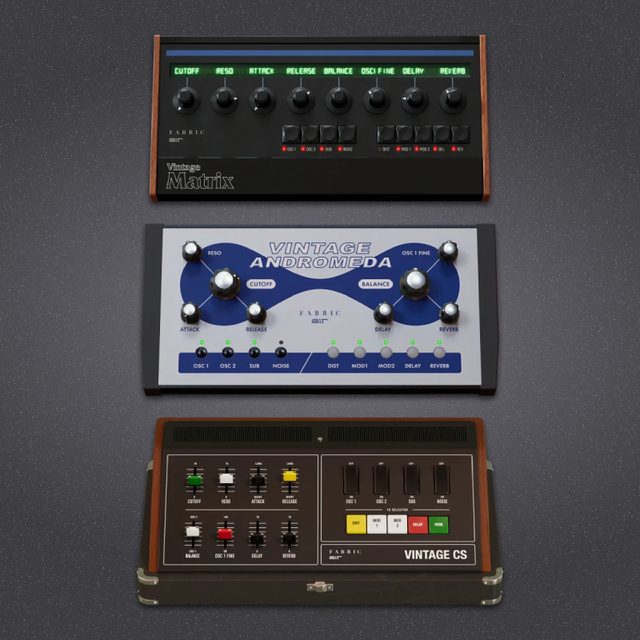 Air Music Tech Fabric Vintage Synths Vol. 2