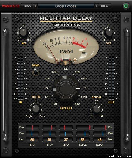 Plug & Mix Multi-Tap Delay