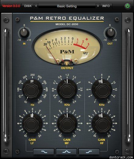 Plug & Mix Retro Equalizer