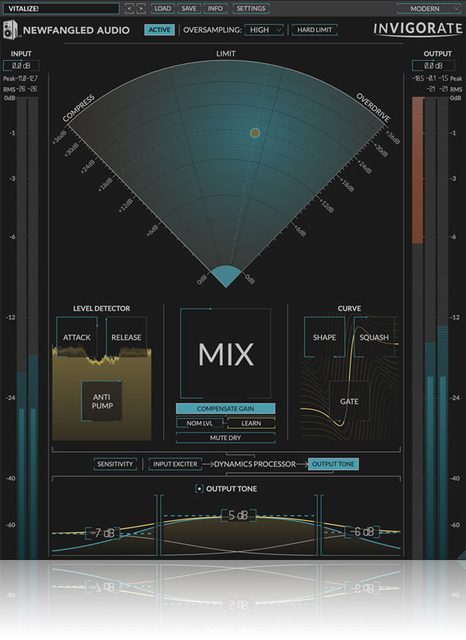 Newfangled Audio Invigorate Bus Compressor/Enhancer
