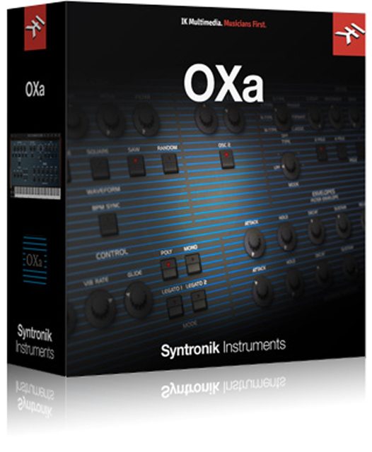 IK Multimedia Syntronik OXa Synth Instrument