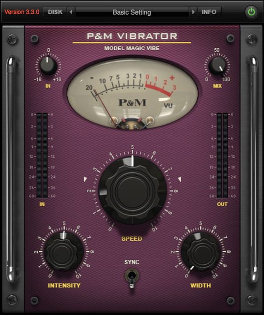 Plug & Mix Vibrator Uni-Vibe Plugin